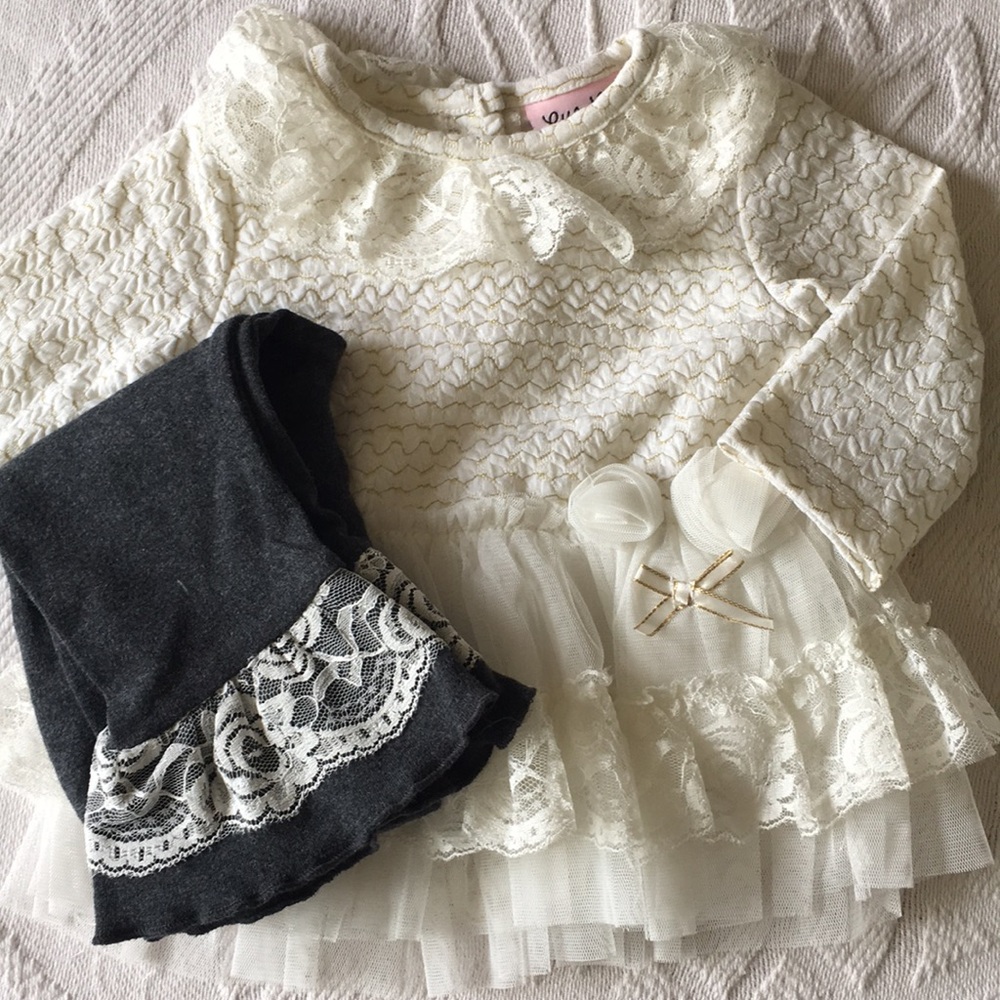 Ruffles and Lace Outfit